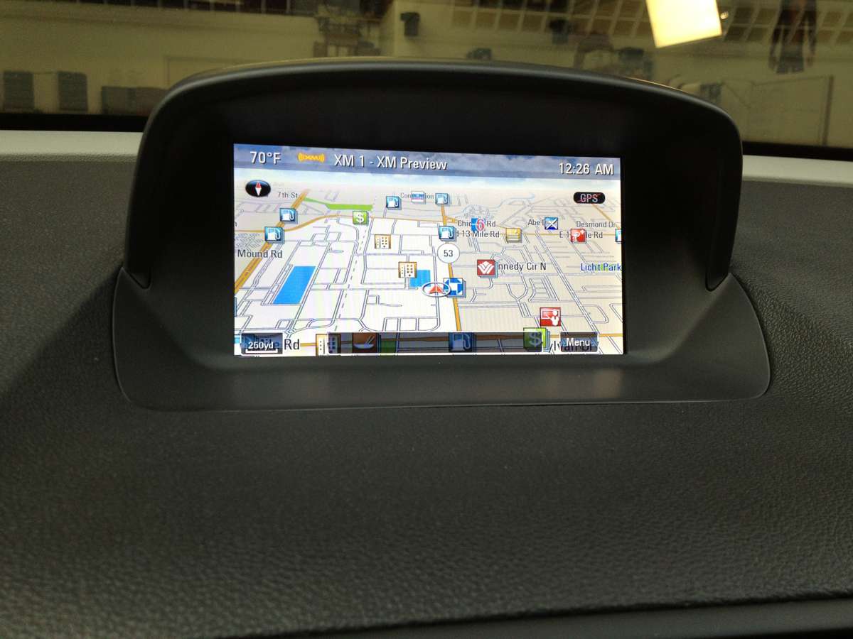 20132014 Buick Encore Factory Navigation System