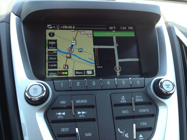 2012-2014 GMC Terrain Factory Navigation System