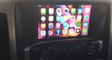 apple carplay navigation screen