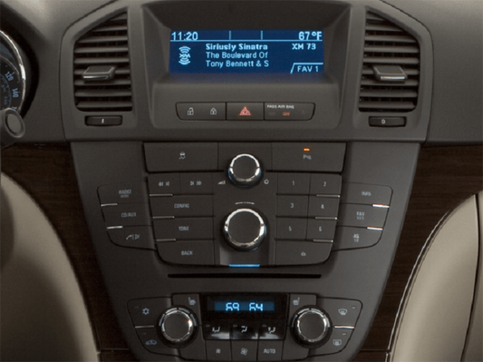 2011 2013 Buick Regal Screen Harness Intellilink Upgrade