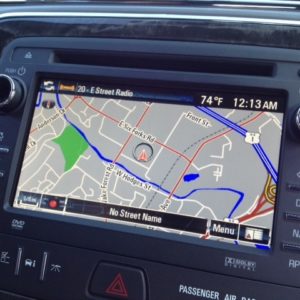 2013 buick enclave intellilink navigation system screen