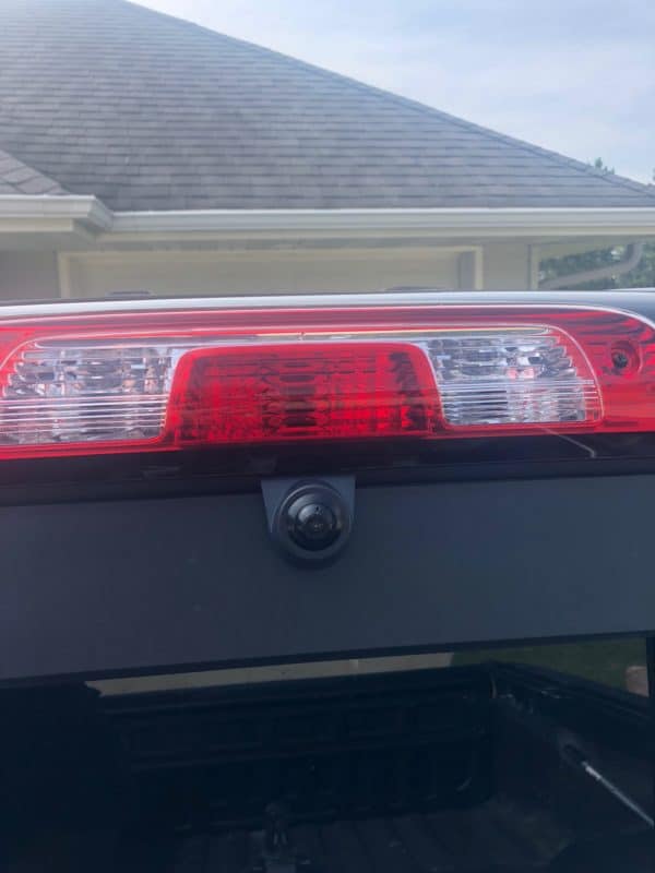 adjustable gm third brake light camera