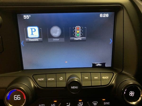 Chevy Corvette CarPlay and Android Auto Enabled Factory System