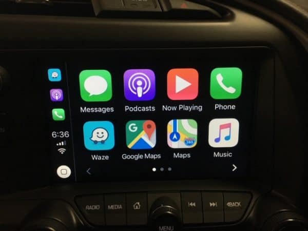 Chevy Corvette CarPlay and Android Auto Enabled Factory System