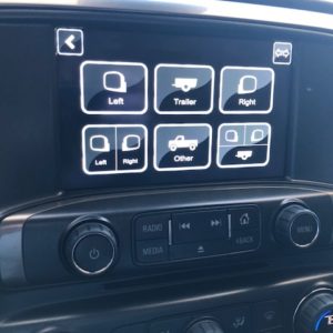 gm trailer camera system display