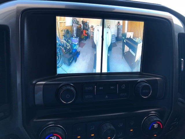 Chevrolet and GMC Multi-Camera System for Factory LCD Screen