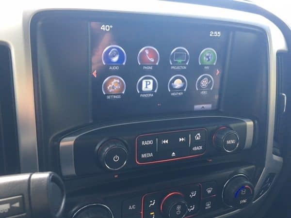 gmc sierra 8 inch screen upgrade