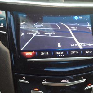 Cadillac CUE Factory Navigation System Screen