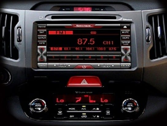 KIA Sportage Navigation System