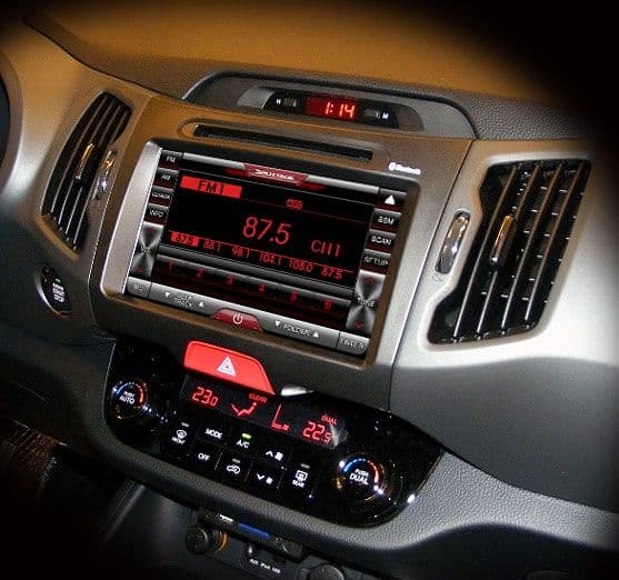 201114 KIA Sportage UVO Navigation System