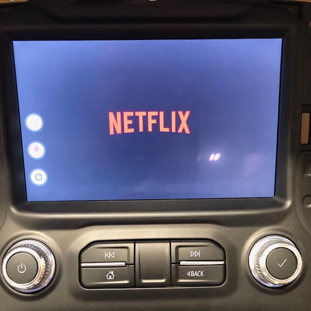 2020 Silverado Netflix Video Watch Netflix on Apple Carplay