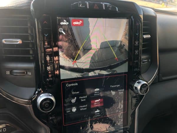 2019 2021 Dodge Ram inch screen