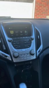 GMC Terrain Carplay Screen menu