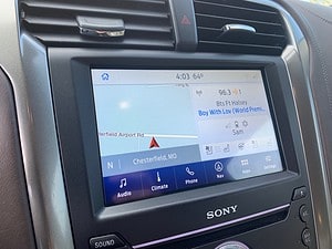 ford sync 3.5 screen gps