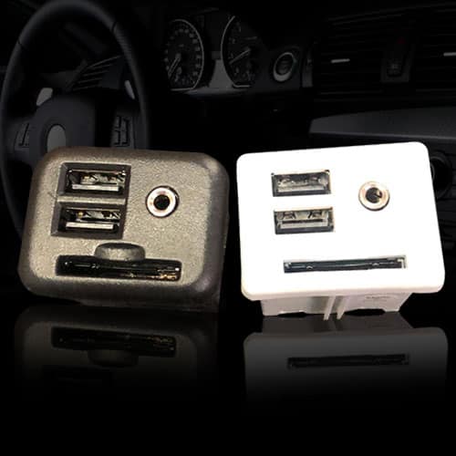GM Car USB Port with Jack and Card