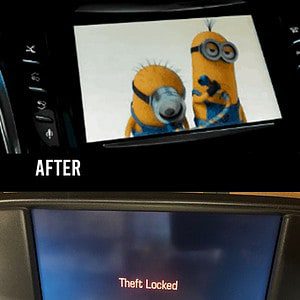 before and after the unlock module
