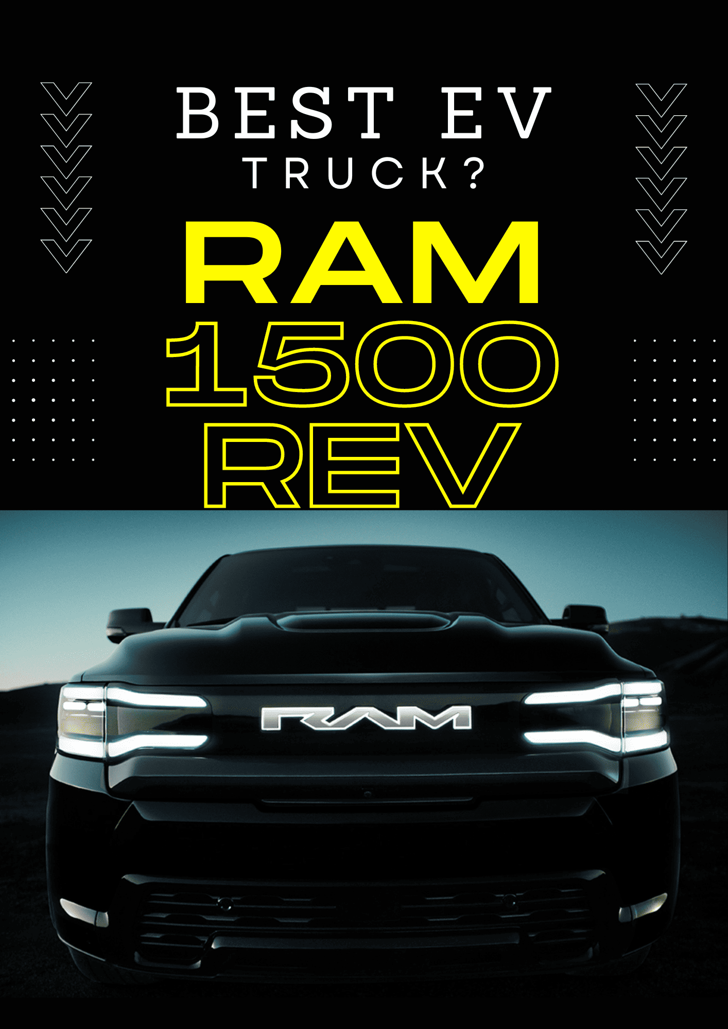 Why Ram 1500 REV is a Good EV Truck?