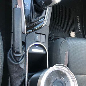 wireless phone charger console