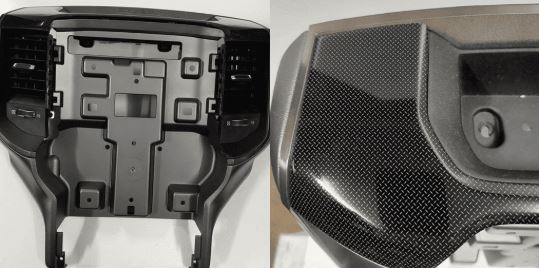 grey carbon ram bezel trim