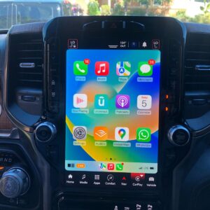 Ram Uconnect 5 12 inch screen with Full Screen Wireless CarPlay