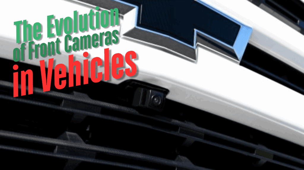 Front camera installed on chevy silverado